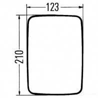 Наружное зеркало HELLA 4082300083644 8sb501346032 50608 P4GKY 0F - Изображение 3