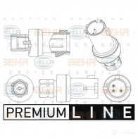 Датчик давления кондиционера HELLA 6zl351005491 1424881104 4045621528126 IJY6 BFD