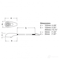 Лампа для чтения HELLA Sp otLED 14882 2ja343720521 X9GMCD