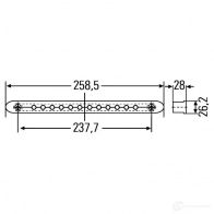 Лампа для чтения HELLA 14886 0VHM47V SpotL ED 2ja343720631 - Изображение 2