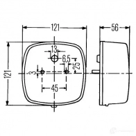 Задний фонарь HELLA E1 43370 026042 17538 2SE 002 578-701 - Изображение 2
