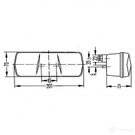 Задний фонарь HELLA 2SD 001 680-271 17306 026023 E1 31482 - Изображение 4