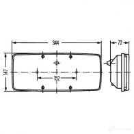 Задний фонарь HELLA 17548 E1 264 2SE 003 167-031 026056 - Изображение 2