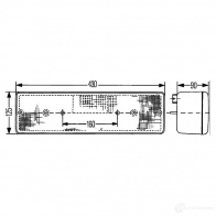 Задний фонарь HELLA 17589 E4 1247 2sk005883011 E4 1305 - Изображение 2