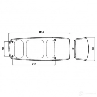 Задний фонарь HELLA 2vp007502121 E17 9604 18048 Caraluna I - Изображение 2