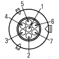 Задний фонарь HELLA 027686 2VP 007 500-421 18039 E1 31432 - Изображение 4