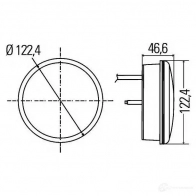 Задний фонарь HELLA 6416386928625 2sb344200237 5961256 RTO ZV1H - Изображение 2