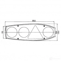 Задний фонарь HELLA Caraluna II 17848 2va341419017 E4 9836 - Изображение 2