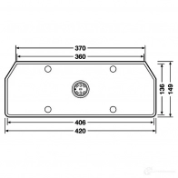 Задний фонарь HELLA E9 5167 E2 7078 1423014404 2vd008789031 - Изображение 2
