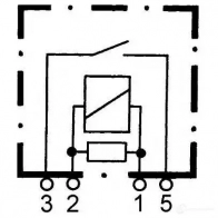 Реле HELLA 0430 79 MB1KUZ8 1423014584 4ra007813021 - Изображение 2