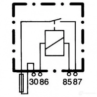 Реле HELLA 4ra003510642 043 079 1423014575 2QAZZB - Изображение 2