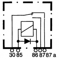 Реле HELLA 19291 I OTXF 4082300271942 4rd933332091 - Изображение 2