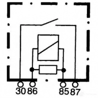 Реле HELLA 19166 4082300220520 C 4FP8F 4ra003510517 - Изображение 2