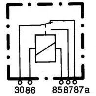 Реле HELLA 4082300220643 4rd003520567 DZARG0 X 1423014603 - Изображение 2