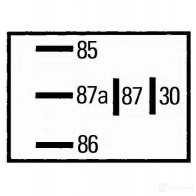 Реле HELLA 19264 0430 77 IE97CP 4rd007814031 - Изображение 3