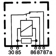 Реле HELLA 04307 6 4rd007814017 19263 U5LPA - Изображение 2