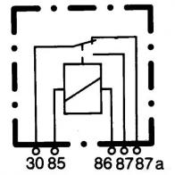 Реле HELLA 4082300271935 V135C 4X 19287 4RD 933 332-071 - Изображение 2
