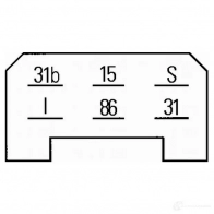 Реле стеклоочистителя, дворников HELLA 19866 4082300261110 5WG 002 450-311 BXDV F - Изображение 2
