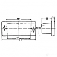 Фонарь заднего хода HELLA 2ZR 003 734-041 E1 8731 18785 028515 - Изображение 2