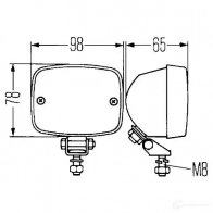 Фонарь заднего хода HELLA P5LBZDG 2zr003030171 18777 E1 8726 - Изображение 2