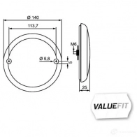 Фонарь заднего хода HELLA E4 23271 18878 2zr357026241 GYVCB8 - Изображение 3
