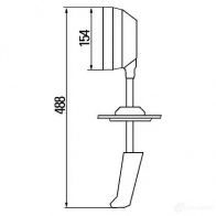 Фара искатель HELLA 4082300084016 1H5 998 502-022 YG0 M5QD 13287 - Изображение 7