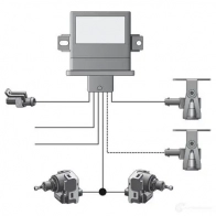 Датчики ксеноновых фар управление диапазоном освещения HELLA 8xx010315001 4416903 8A65 U8 4082300272703 - Изображение 2