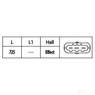 Датчик положения распредвала HELLA 6pu009121861 YRK7 M 21457 4082300306460 - Изображение 5