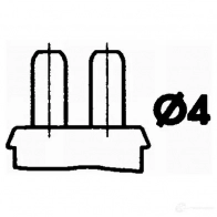 Датчик уровня охлаждающей жидкости HELLA 6EZ 004 765-041 7S3B4M 06613 3 20158 - Изображение 5