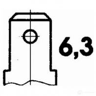 Датчик температуры охлаждающей жидкости HELLA MZA9 W 6pt009107781 4082300182934 1423014719 - Изображение 2