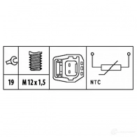 Датчик температуры охлаждающей жидкости HELLA IRR IJB 21004 6PT 009 309-461 4082300306163 - Изображение 5