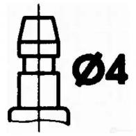 Датчик температуры охлаждающей жидкости HELLA KFD UGQ6 6PT 009 107-641 20910 4082300163599 - Изображение 2