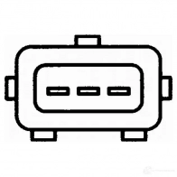 Датчик положения коленвала HELLA JO4N3O 06619 8 21316 6pu009110511 - Изображение 5