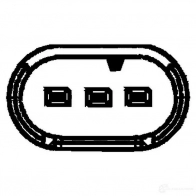 Датчик коленвала, импульсов HELLA A2LT F 6PU 009 163-351 4082300330809 21650 - Изображение 4