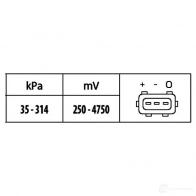 Датчик абсолютного давления HELLA 4082300306996 6pp009400321 20649 N8ZP WDD - Изображение 5