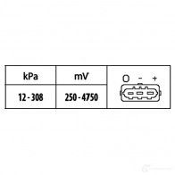 Датчик абсолютного давления HELLA 20659 6pp009400401 4082300307023 F17 UJ1 - Изображение 2