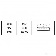 Датчик абсолютного давления HELLA F EQXHXI 6pp009400121 20625 4082300214857 - Изображение 2
