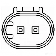 Датчик АБС HELLA M1DQ2 DR 4082300252347 21837 6pu010039051 - Изображение 5