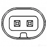 Датчик АБС HELLA 21288 8Q661 F 6pu009106931 4082300251890 - Изображение 2