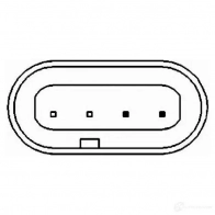Датчик АБС HELLA 21833 AI3 QS 6pu010039011 4082300252064 - Изображение 2