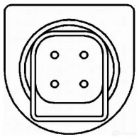 Датчик АБС HELLA 4082300239065 21265 GRFT 6 6pu009106671 - Изображение 2