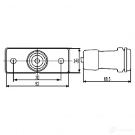 Боковой габаритный фонарь HELLA 15445 E4 3169 CTL8CV 2ps008382801 - Изображение 2
