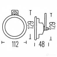 Блок сигнала HELLA 3sb002768031 939DFNS 03 0050 19013 - Изображение 2