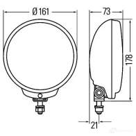Прожектор HELLA Comet FF 500 1f6010952001 PJL95R 12667 - Изображение 2
