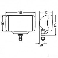 Фара HELLA 12777 Comet FF 450 PXIFVAF 1FB 010 951-001