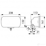 Фара HELLA 2VYT Q 1FE 016 773-011 1439265531 - Изображение 3