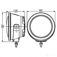Прожектор HELLA 12632 1f3011815031 E1 013738 Luminator Compact LED - Изображение 2