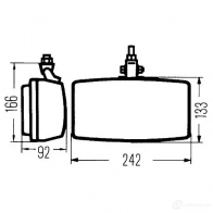 Прожектор HELLA 015212 12794 Classic 210 1fe002537191 - Изображение 2