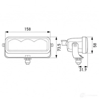 Фара HELLA 1439265971 V EU18C 1FE 358 154-011 - Изображение 3