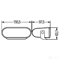 Набор прожектов HELLA E1 1212 12763 1fa008284811 015896 - Изображение 2